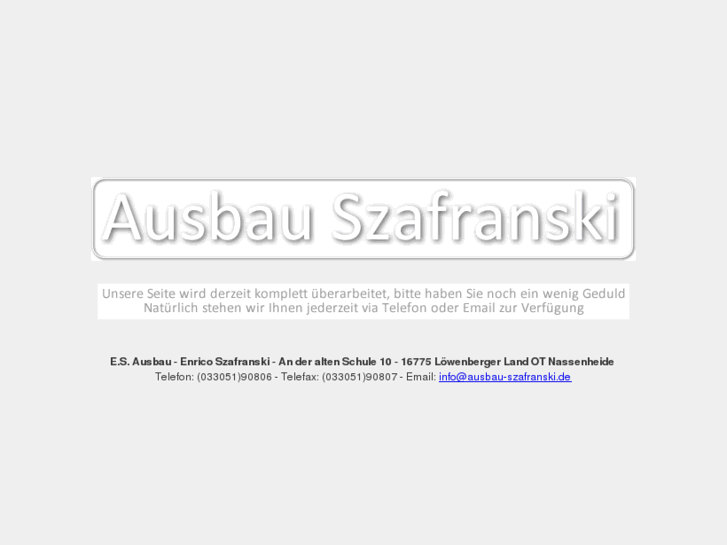 www.ausbau-szafranski.com