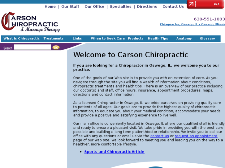 www.carsonchiropractic.com