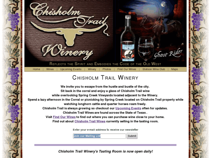 www.chisholmtrailwinery.net
