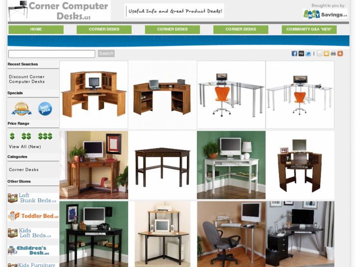 www.cornercomputerdesks.us