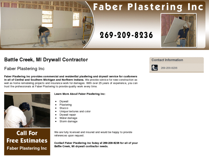 www.faberplastering.com