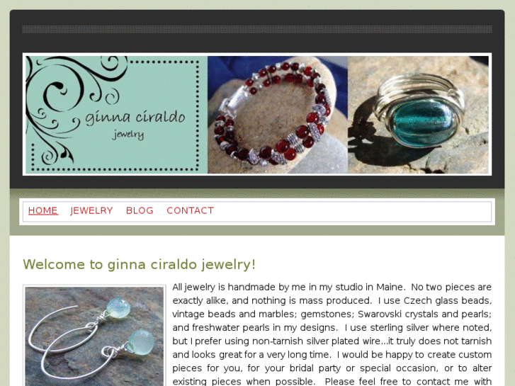 www.ginnaciraldojewelry.com