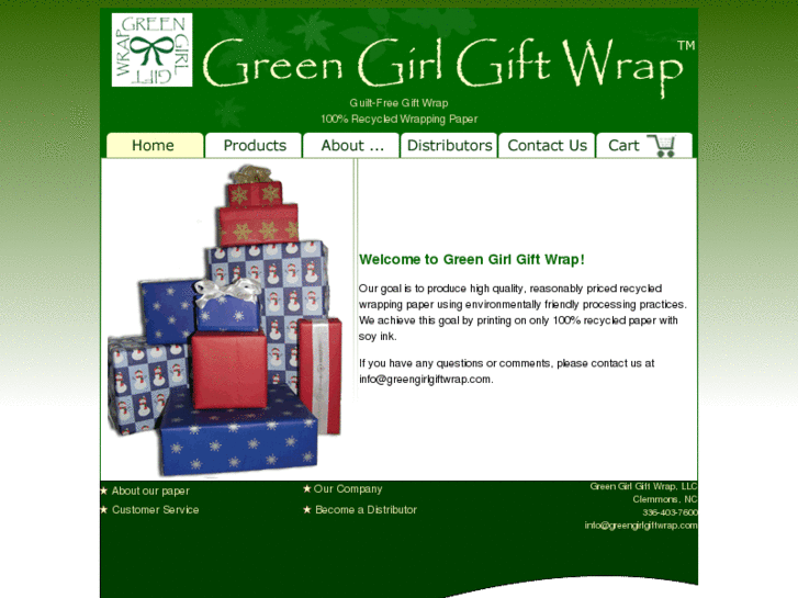 www.greengirlgiftwrap.com