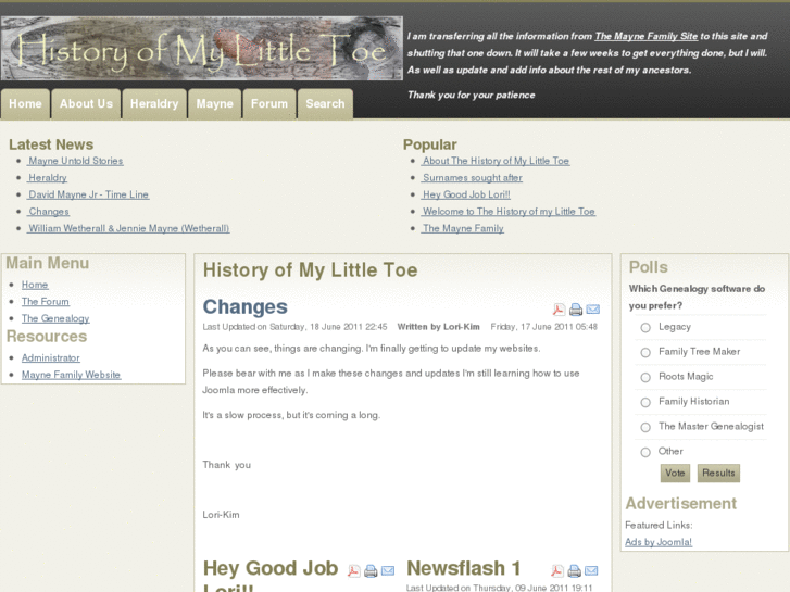 www.historyofmylittletoe.com