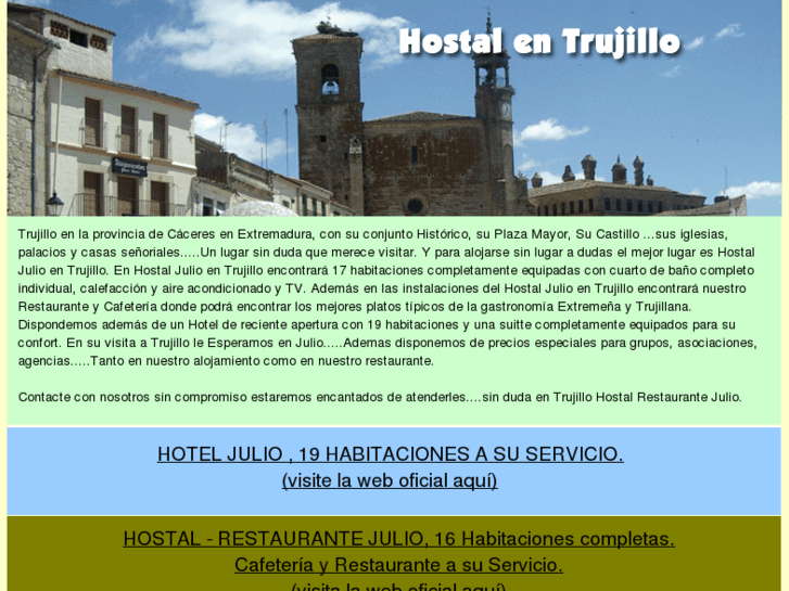 www.hostalentrujillo.com