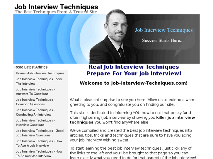 www.job-interview-techniques.com