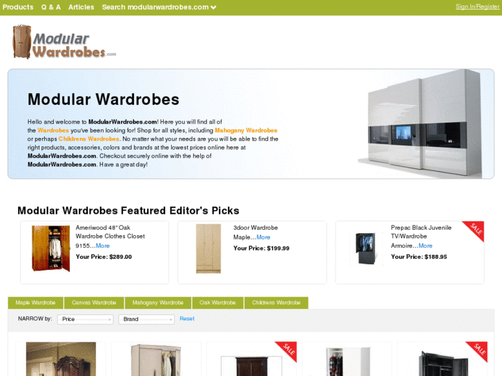 www.modularwardrobes.com