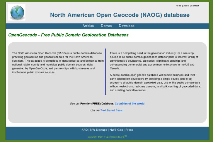 www.opengeocode.org