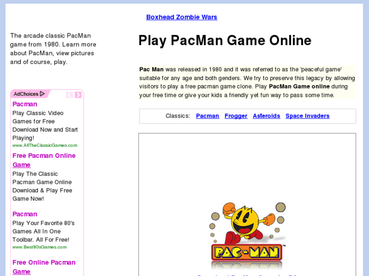 www.pacmangame.net