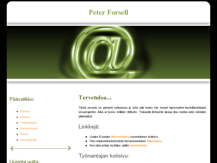 www.peterforsell.com