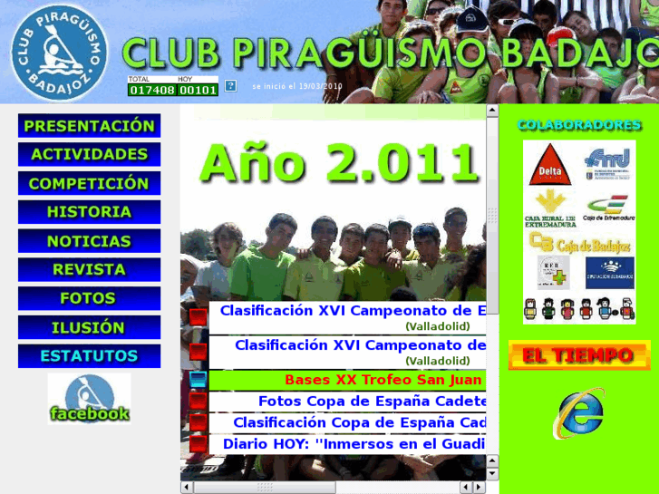 www.piraguismobadajoz.es