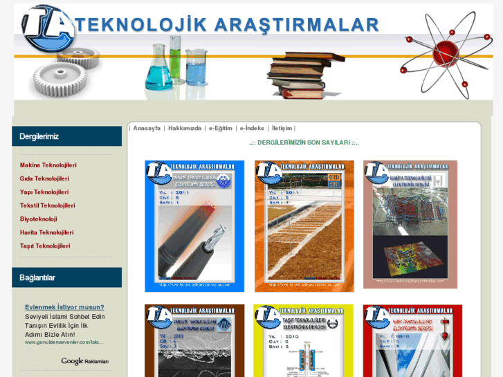 www.teknolojikarastirmalar.com