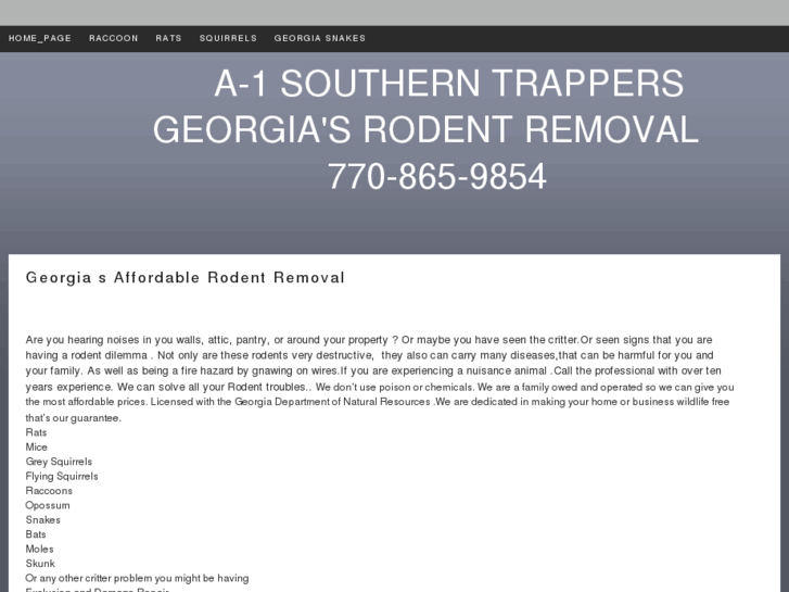 www.a1southerntrappers.com