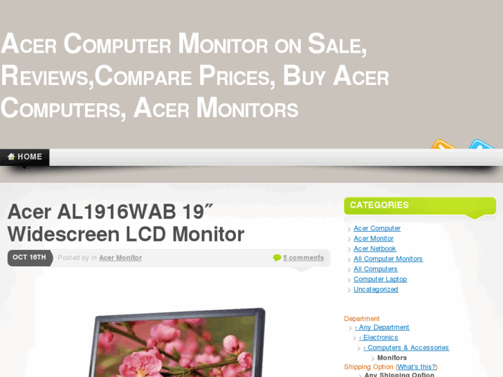 www.acercomputermonitor.com