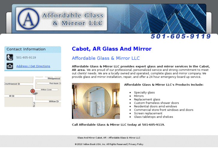 www.affordableglassandmirrorcabot.com