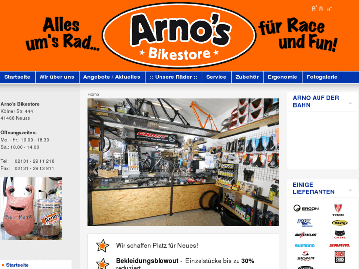 www.arnos-bikestore.com