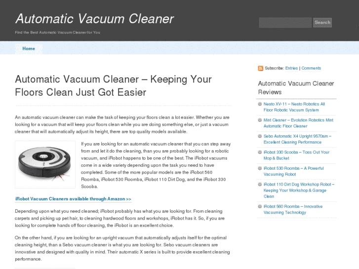 www.automaticvacuumcleaner.org