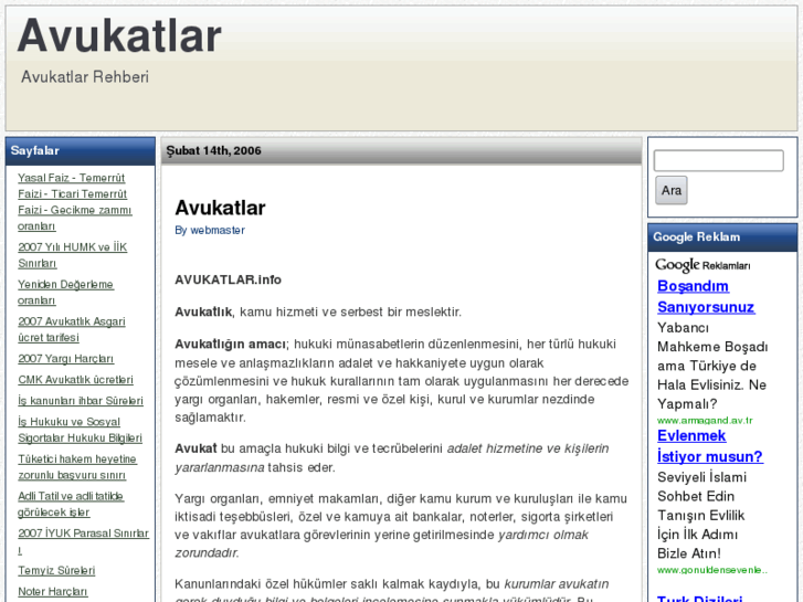 www.avukatlar.info