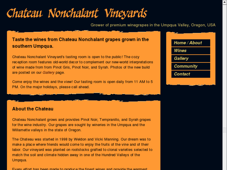 www.chateaunonchalantvineyards.com