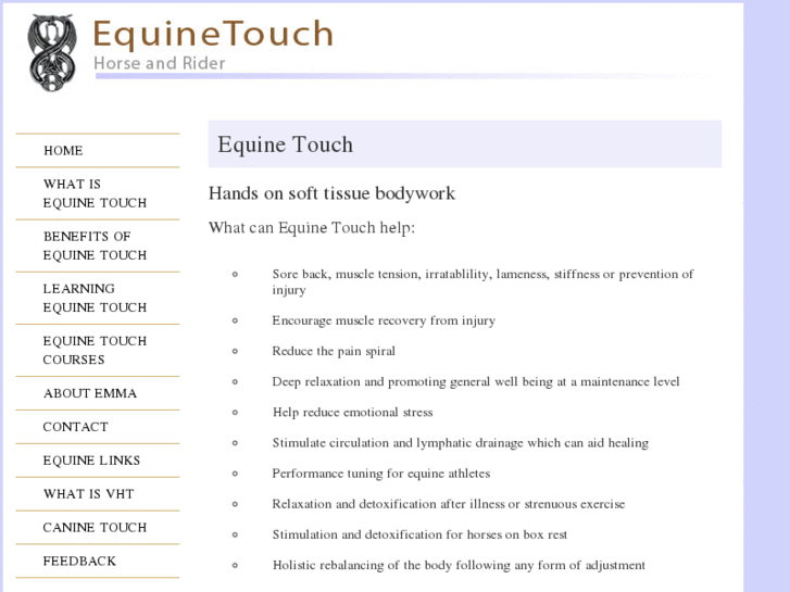 www.equinetouchhorseandrider.co.uk