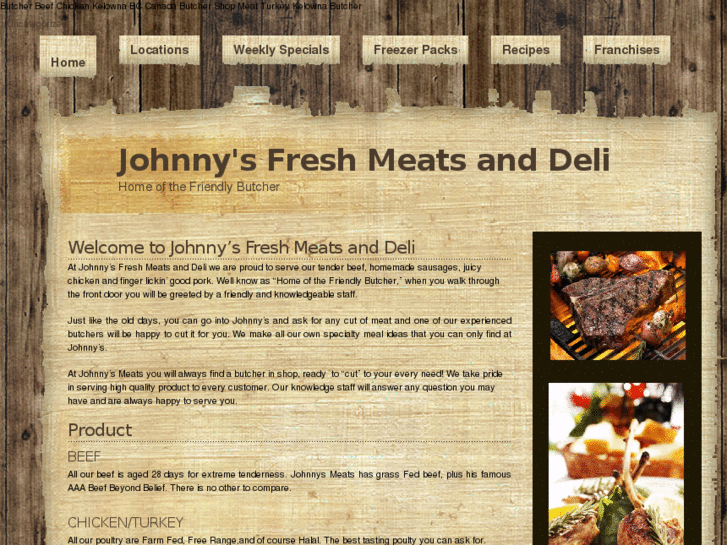 www.johnnysfreshmeatsanddeli.com