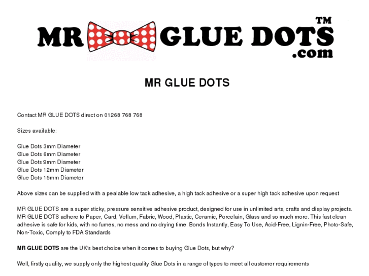 www.mrgluedots.com