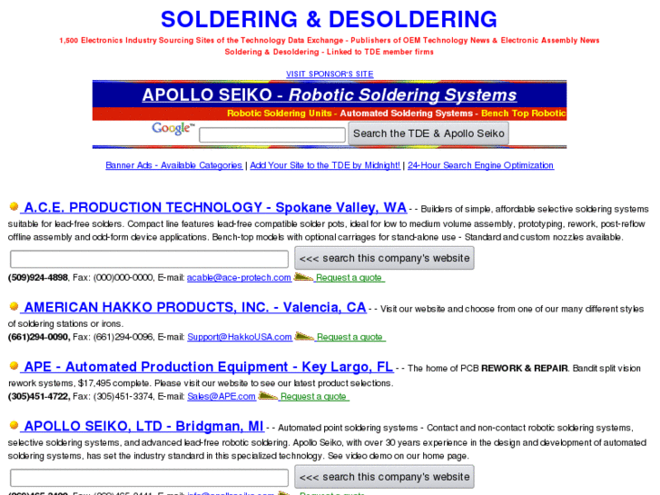 www.solderinganddesoldering.com