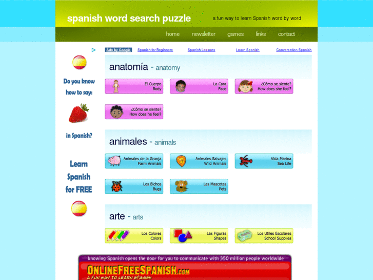 www.spanishwordsearchpuzzle.com