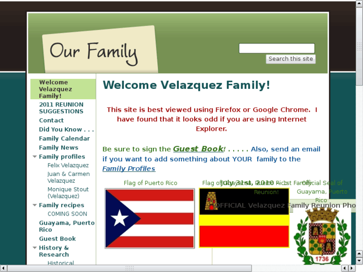 www.thevelazquezfamily.com