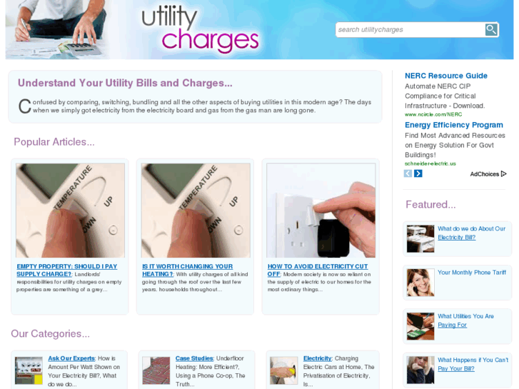 www.utilitycharges.co.uk