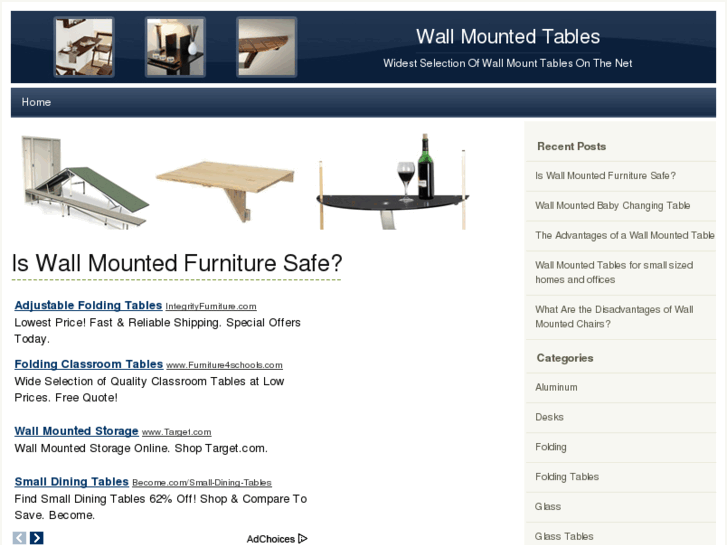 www.wallmountedtables.com