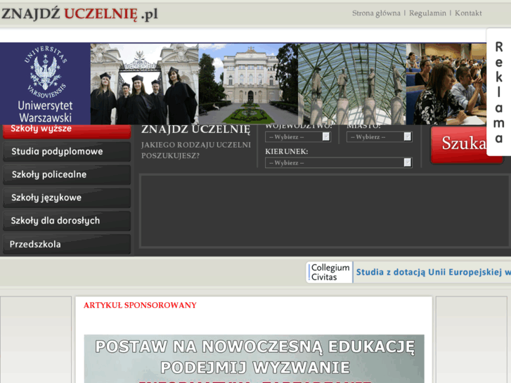 www.znajdzuczelnie.pl