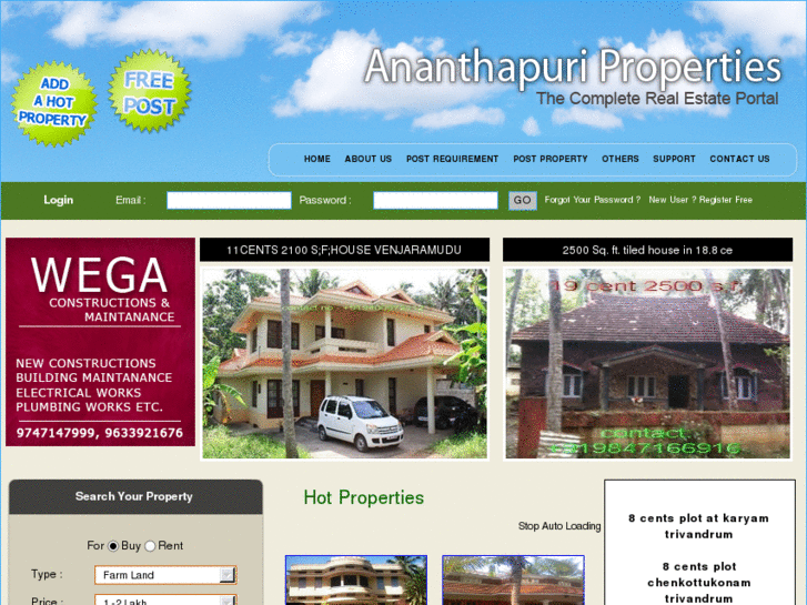 www.ananthapuriproperties.com