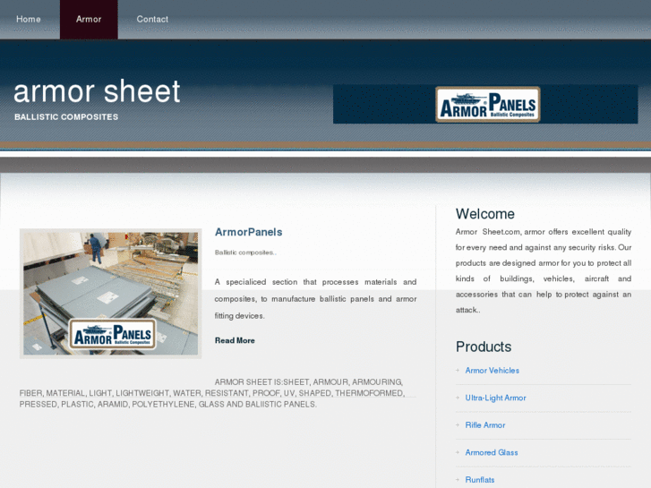 www.armorsheet.com