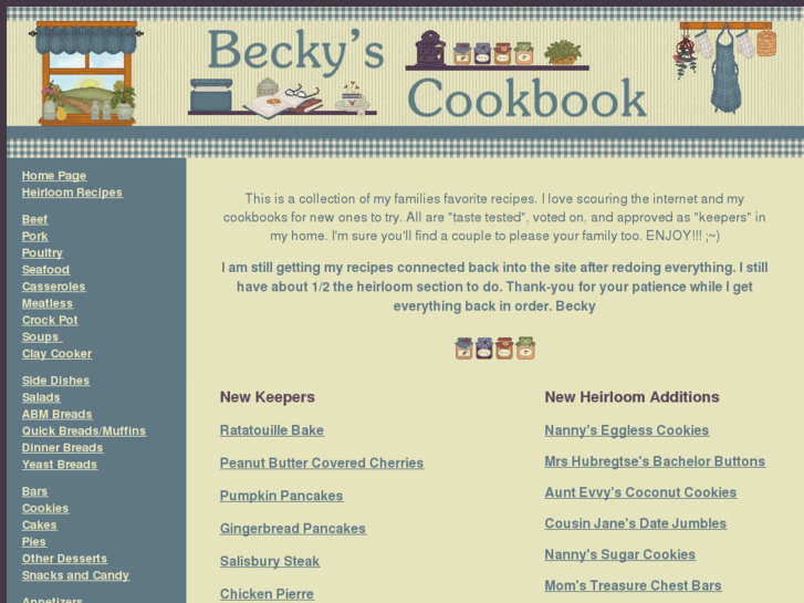 www.beckyscookbook.com