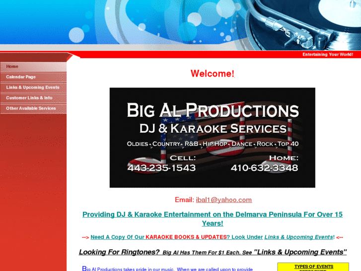 www.bigalproductions.info