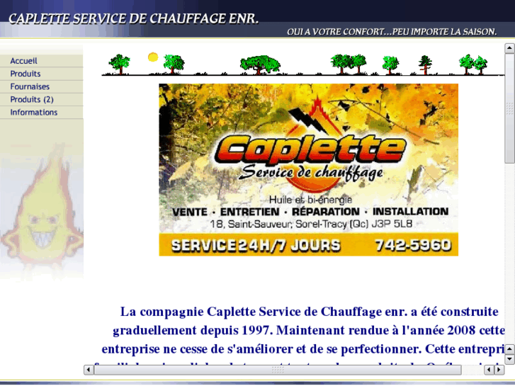 www.caplettechauffage.com