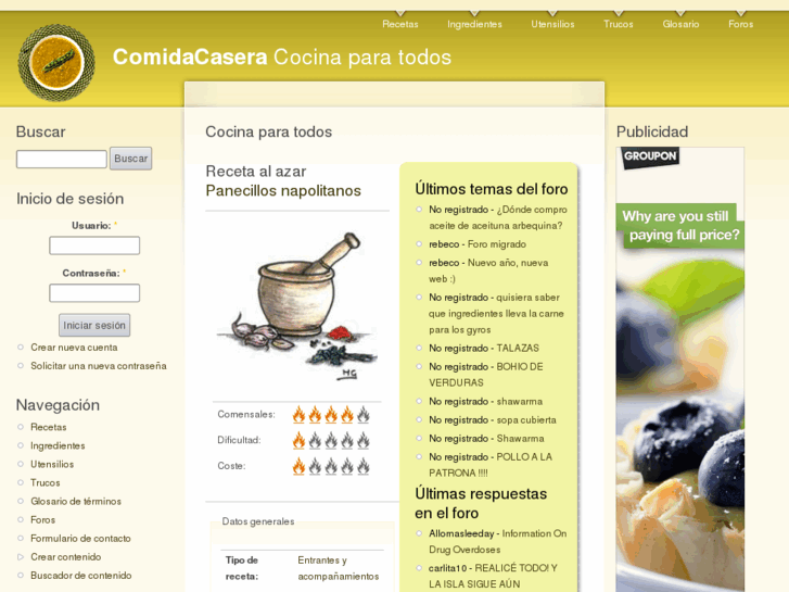 www.comidacasera.com