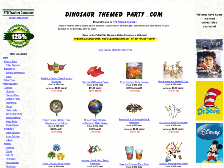 www.dinosaurthemedparty.com