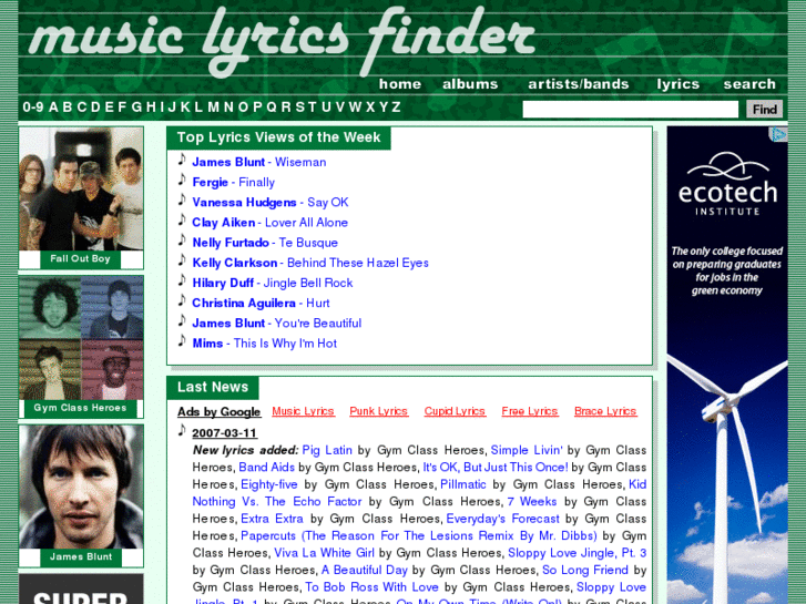 www.musiclyricsfinder.com