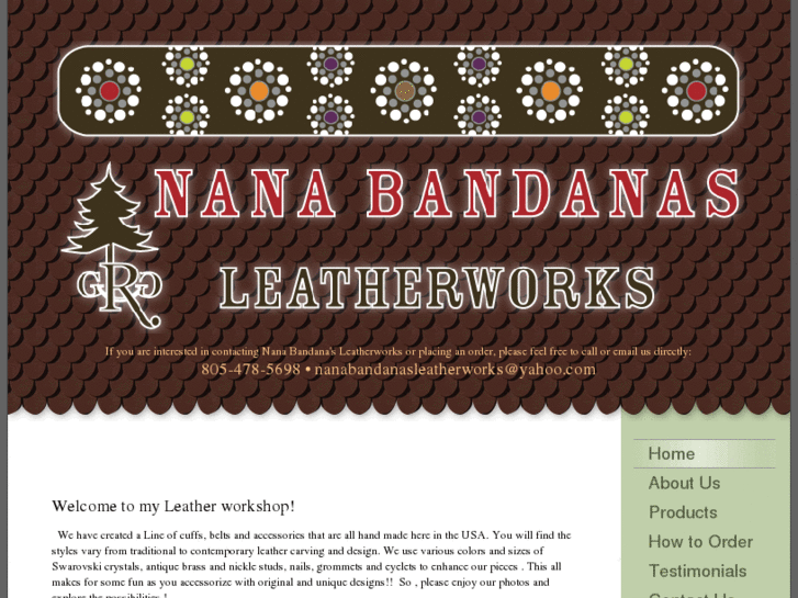 www.nanabandanasleatherworks.com