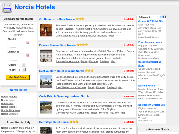 www.norciahotels.com