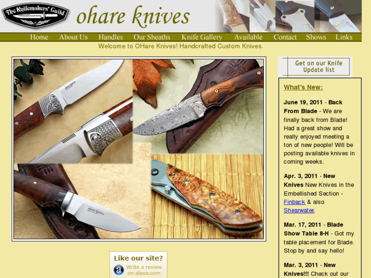 www.oharecustomknives.com