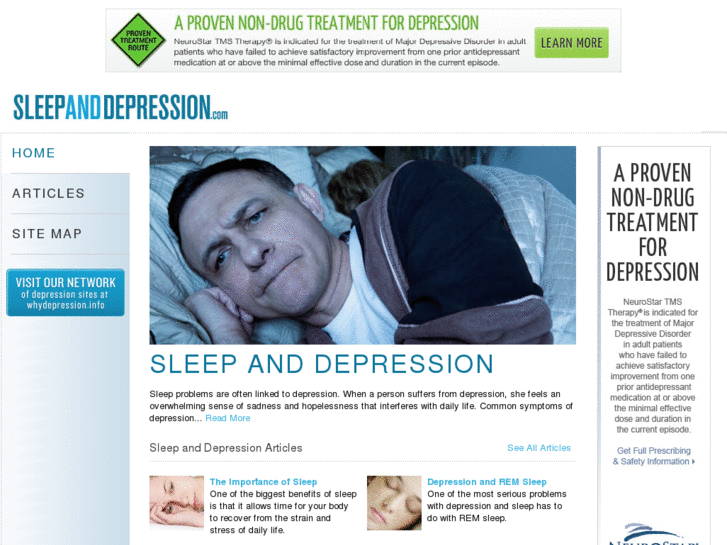 www.sleepanddepression.com