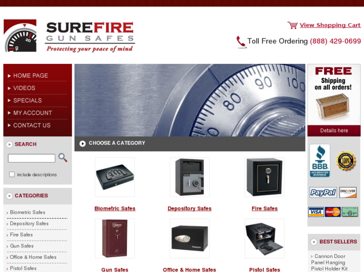 www.surefiregunsafe.com