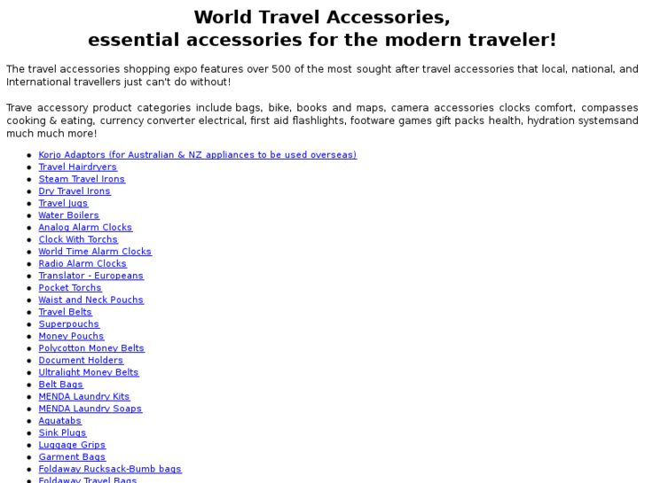 www.travel-accessories-shop.com