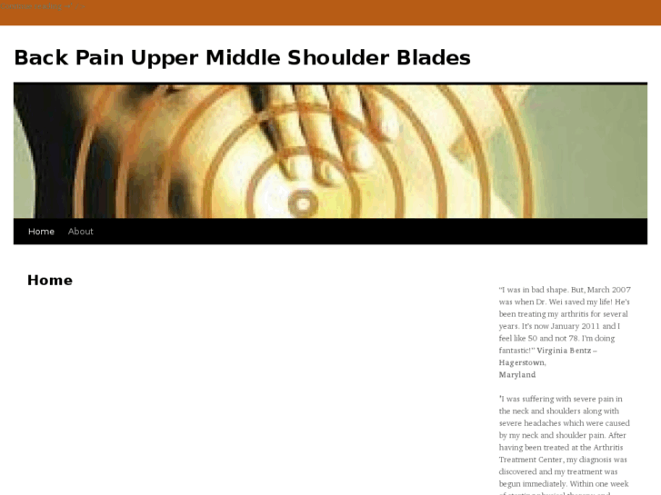 www.backpainuppermiddleshoulderblades.com