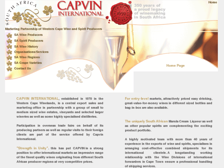 www.capvin.co.za