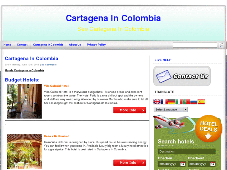 www.cartagenaincolombia.com