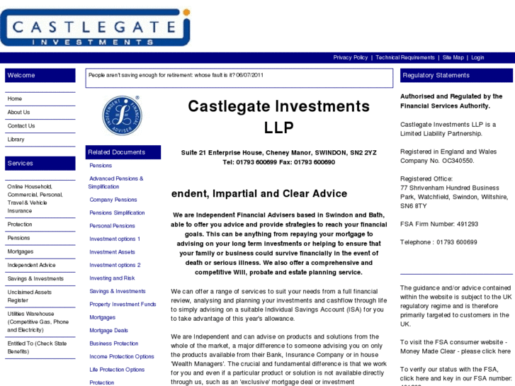 www.castlegateinvestments.com